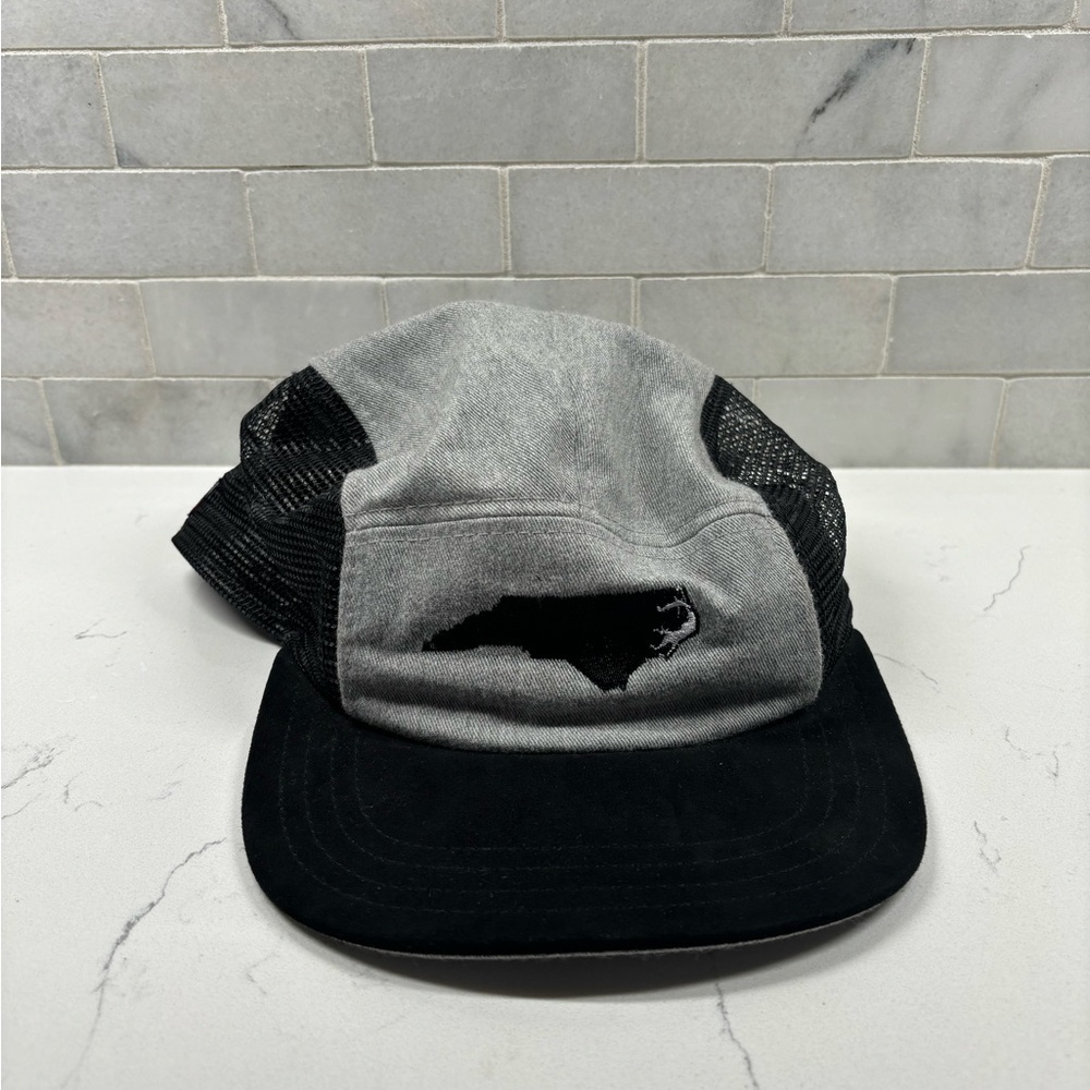 Spinnaker Surf Shop North Carolina Gray and Black Mesh Trucker Hat - Adjustable